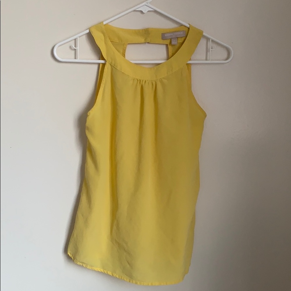 Yellow tank top